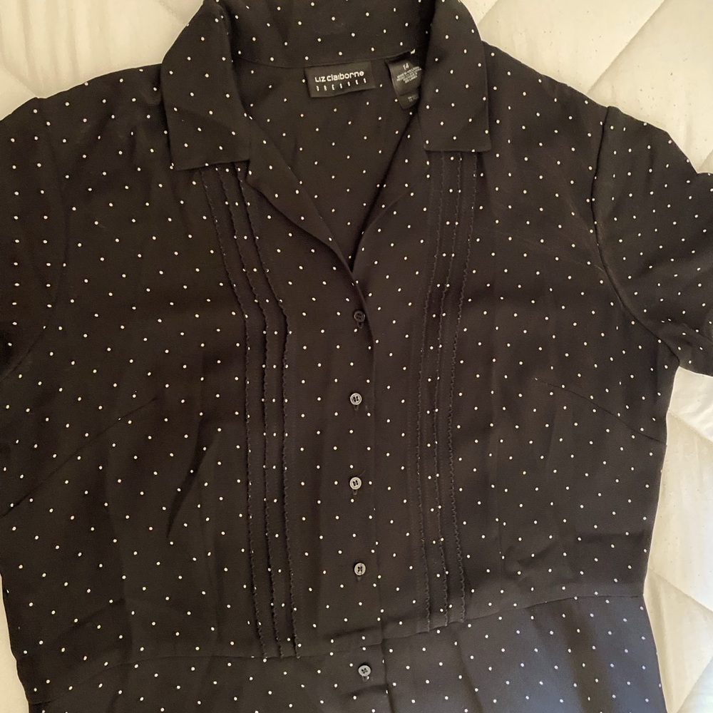 Vintage 90’s Liz Claiborne shirt dress